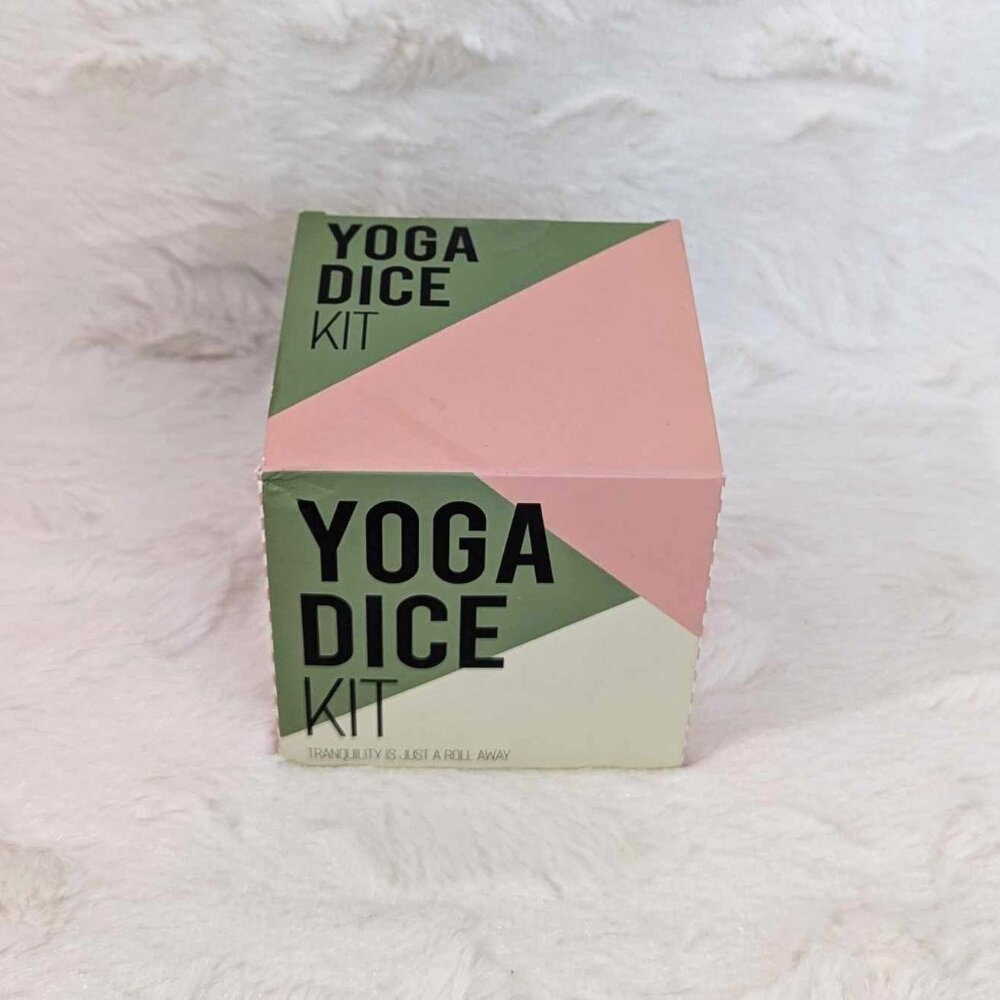 Yoga Dice Kit 4 Dice - Tranquility is just a roll away - New